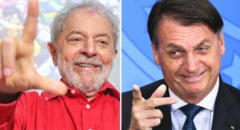 Lula tem 17 pontos de vantagem sobre Bolsonaro em eventual segundo turno